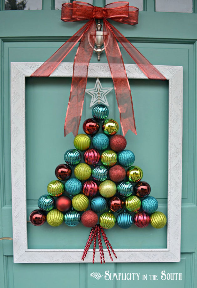 Hacer Escribe email brazo 25 adornos navideños para la puerta que puedes hacer tú mismo