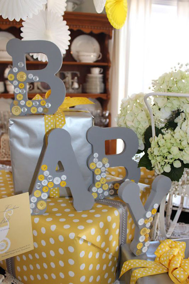 Ideas for decorating a baby shower for boys.