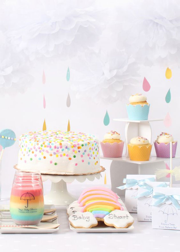 Ideas for decorating a baby shower for boys.