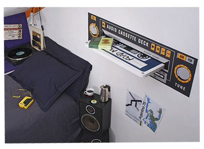 balda o estanteria radio casete