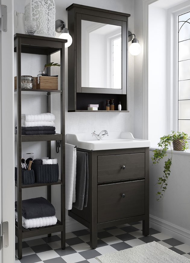 Cuarto de baño pequeño IKEA 2017