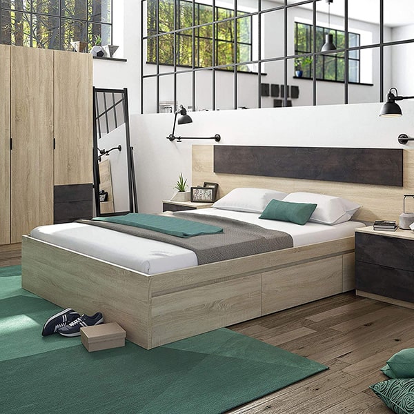Fotoeléctrico Significado Mesa final 15 camas con cajones bonitas que suman estilo - Mil Ideas de Decoración
