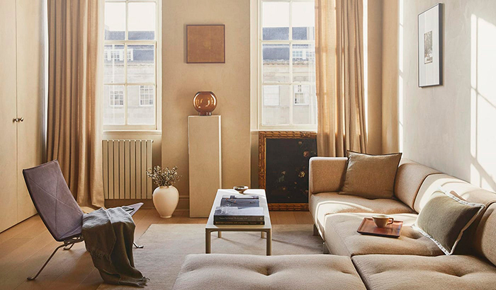 Decoración con elementos calmantes y zen