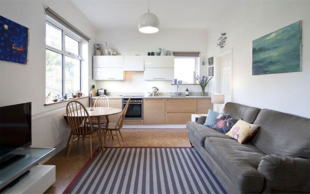 20 photos and ideas to integrate a small kitchen open to the living room