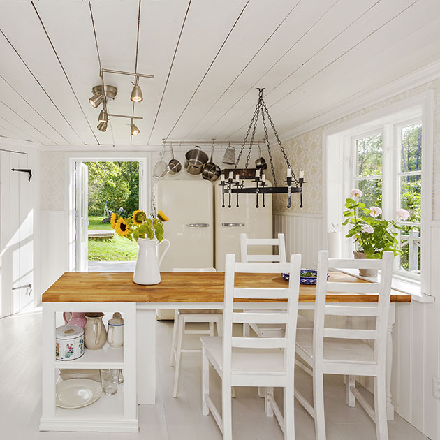Cocina rustica pequeña