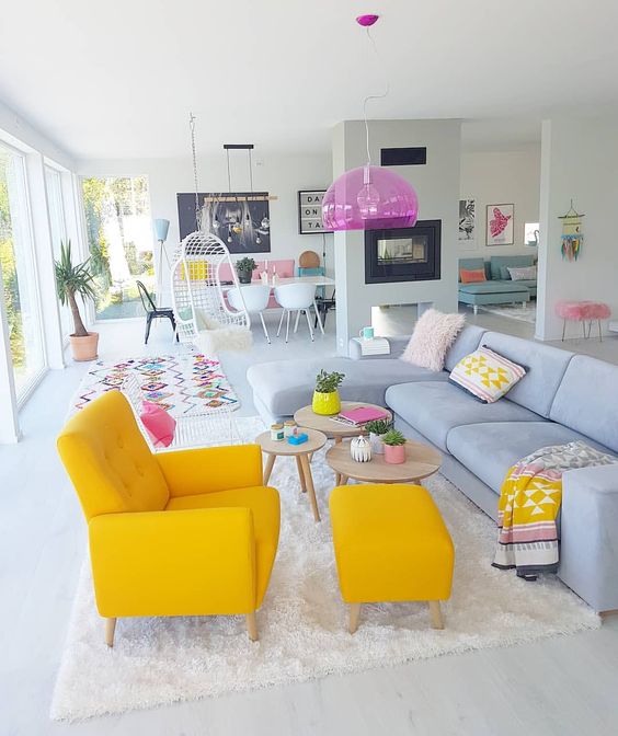 Colores que combinan con el mostaza en paredes y decoración