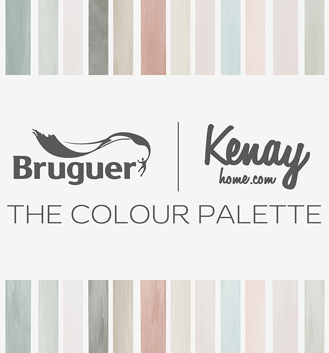 The Colour Palette, la carta de pinturas y colores de Kenay Home y Bruguer