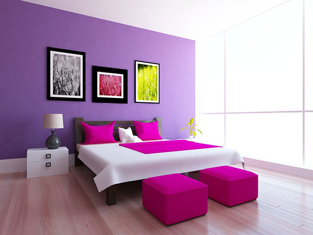 Los tres peores colores para pintar un dormitorio