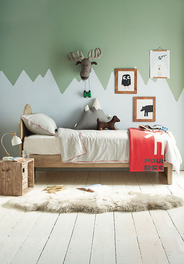 Combinación de colores para pintar un dormitorio infantil
