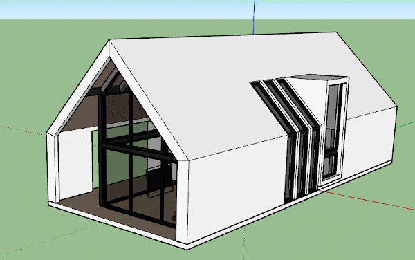 Diseñar casas en 3D. 