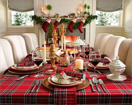 Rafflesia Arnoldi Señuelo podar 30 fotos e ideas para decorar la mesa en navidad.