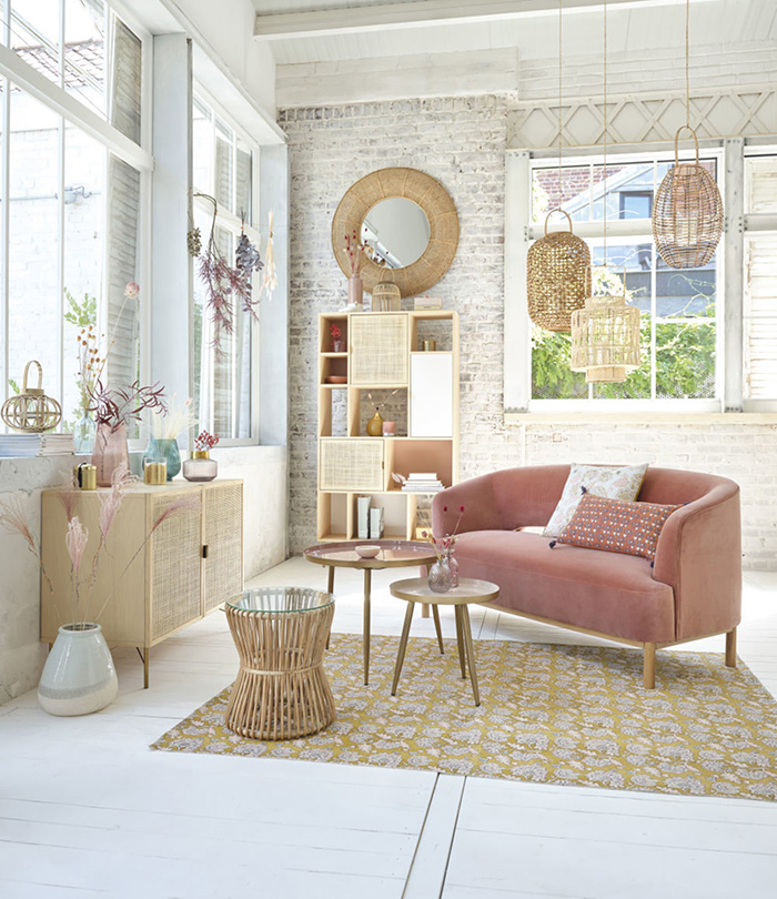Decoración para encima de un mueble alto que no llega al techo