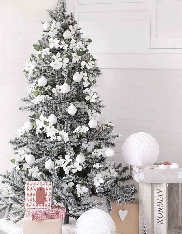 100 e ideas sobre cómo decorar un árbol de navidad este