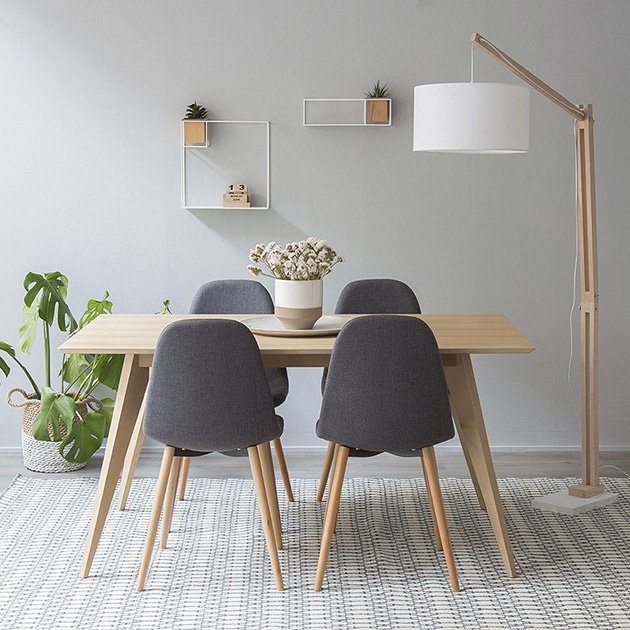 Ideas para decorar una mesa de comedor rectangular