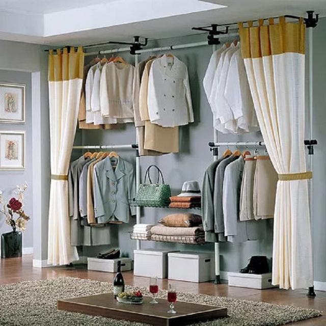 10 ideas para hacer un closet o barato - Mil Ideas de Decoración