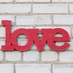 25 Ideas muy chic para decorar con la palabra LOVE.