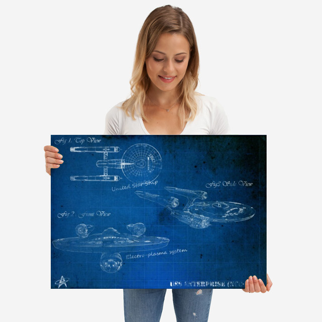 Póster o lámina decorativo de patente