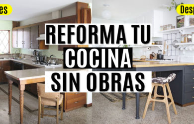 Reformar o renovar la cocina sin hacer obra