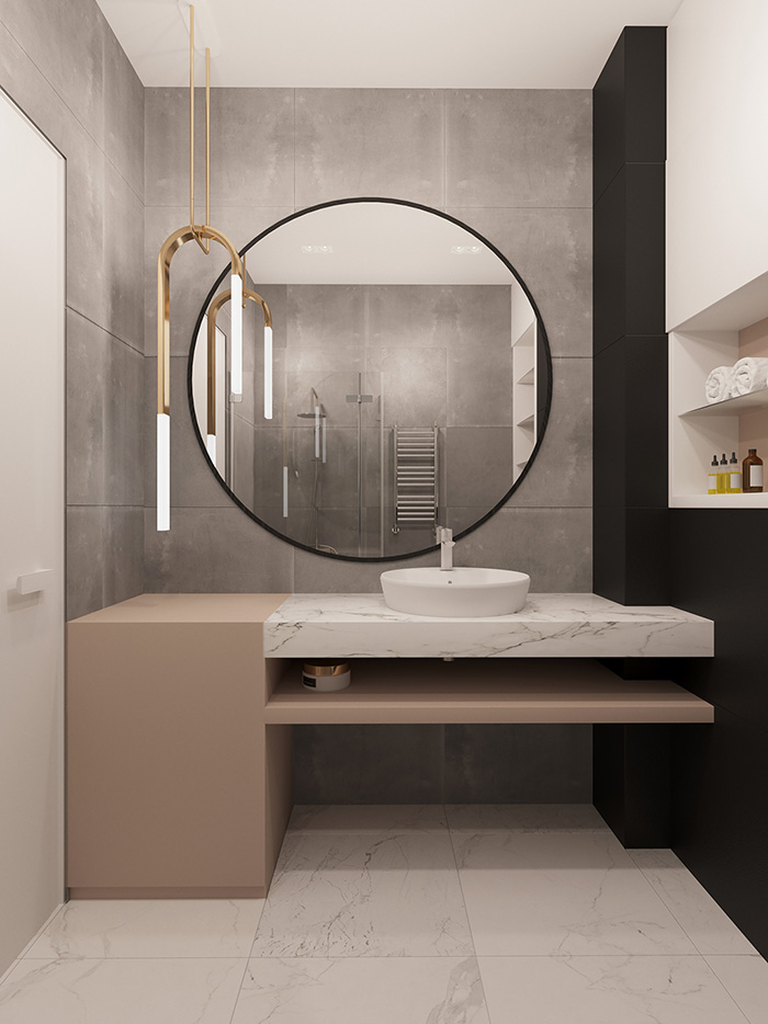 Espejos redondos: Nueva tendencia en baños